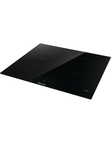 Hisense HI621FM piano cottura Nero Da incasso 59.5 cm Piano cottura a induzione 4 Fornello(i)
