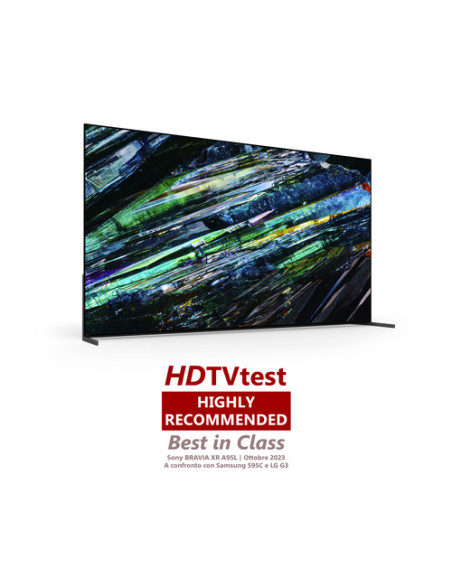 Sony BRAVIA XR | XR-55A95L | QD-OLED | 4K HDR | Google TV | ECO PACK | BRAVIA CORE | Perfect for PlayStation5 | Seamless Edge De