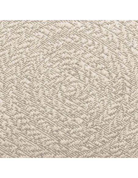 Tappeto ZIZUR Crema 200x290 cm Aspetto Iuta Interni ed Esterni