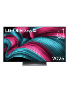 LG OLED evo AI OLED55C55LA TV Serie C5 55'' 4K, α9 Gen8, Brightness Booster, 40W, 4 HDMI, VRR 144Hz, Smart TV WebOS 25