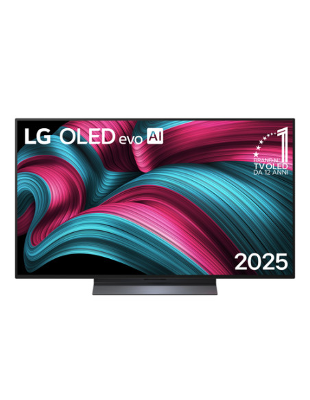 LG OLED evo AI OLED48C55LA TV Serie C5 48'' 4K, α9 Gen8, Dolby Vision, 40W, 4 HDMI, VRR 144Hz, Smart TV WebOS 25