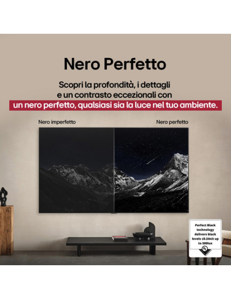 LG OLED evo AI OLED42C55LA TV Serie C5 42'' 4K, α9 Gen8, Dolby Vision, 20W, 4 HDMI, VRR 144Hz, Smart TV WebOS 25