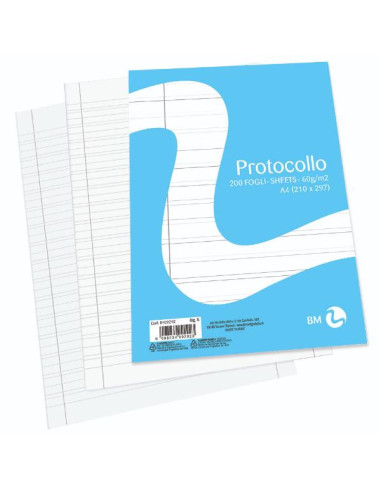 RISMA CARTA PROTOC.A4 60GR RIG B