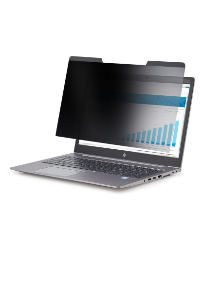 StarTech.com Filtro Privacy Magnetico per Laptop da 14" 16:9, Pellicola Protettiva Reversibile per la Sicurezza del Monitor e ri