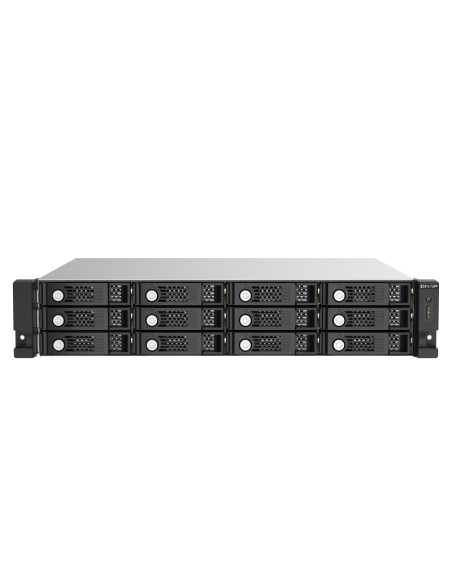 QNAP TL-R1220Sep-RP Box esterno HDD/SSD Nero, Grigio 2.5/3.5"