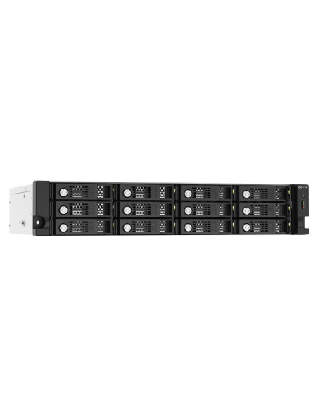 QNAP TL-R1220Sep-RP Box esterno HDD/SSD Nero, Grigio 2.5/3.5"