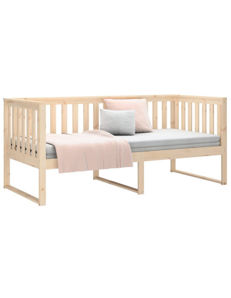 Dormeuse senza Materasso 100x200 cm in Legno Massello di Pino