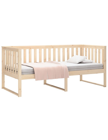 Dormeuse senza Materasso 100x200 cm in Legno Massello di Pino