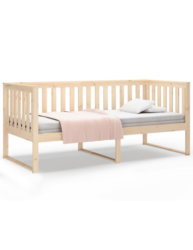 Dormeuse senza Materasso 90x200 cm in Legno Massello di Pino
