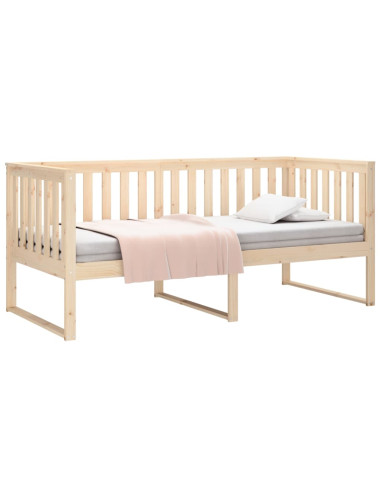Dormeuse senza Materasso 90x200 cm in Legno Massello di Pino