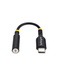 StarTech.com Adattatore Audio da USB-C a Jack 3,5 mm - Dongle USB Type-C a Jack TRRS per Cuffie e Auricolari, DAC Hi-Fi a 32 bit 2