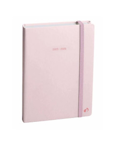 EUROTEXTAGENDA PASTEL ROSA ELAST