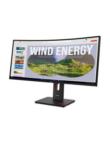 Lenovo ThinkVision T34WD-40 Monitor PC 86,4 cm (34") 3440 x 1440 Pixel Wide Quad HD LED Nero