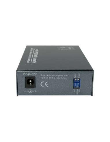LevelOne GVT-2013 convertitore multimediale di rete 1000 Mbit/s 850 nm Modalità multipla Grigio