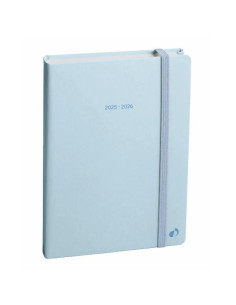 EUROTEXTAGENDA PASTEL AZZURO ELAST