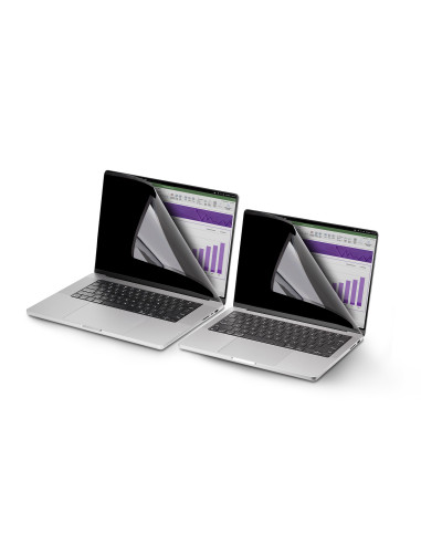 StarTech.com Filtro privacy per MacBook Air M2/M3 da 13", Privacy Screen Protector antiriflesso rimovibile e reversibile, pellic