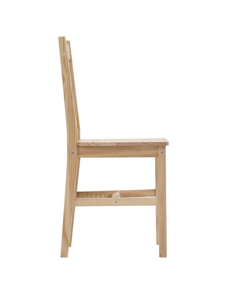 Set da Pranzo 7 pz in Legno di Pino