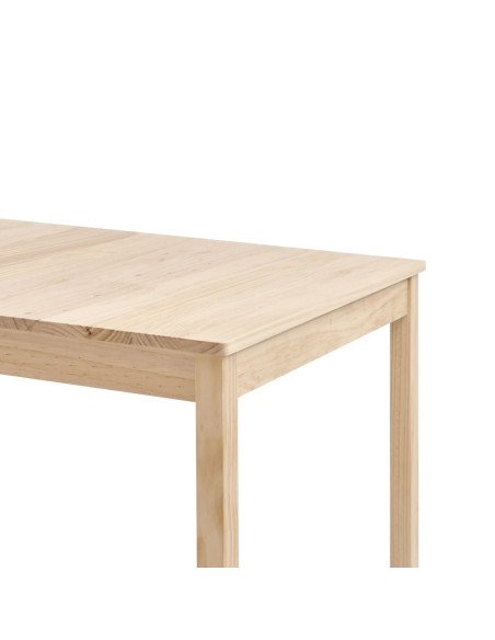 Set da Pranzo 7 pz in Legno di Pino