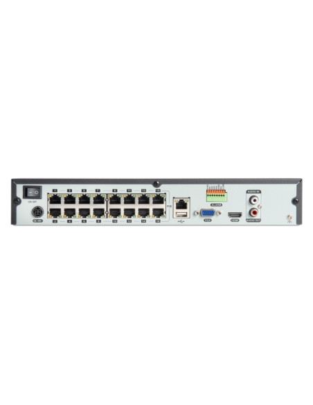 Vultech Security Network Video Recorder 16 Canali PoE - 8MP - H.265+