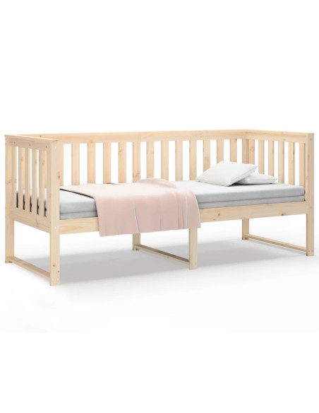 Dormeuse senza Materasso 80x200 cm in Legno Massello di Pino