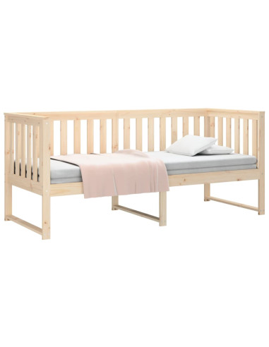 Dormeuse senza Materasso 80x200 cm in Legno Massello di Pino