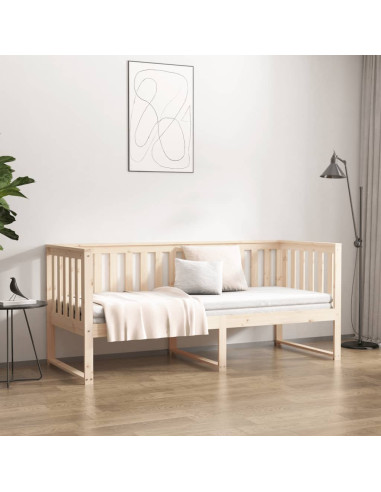 Dormeuse senza Materasso 80x200 cm in Legno Massello di Pino