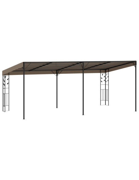 Gazebo a Parete 6x3x2,5 m Talpa