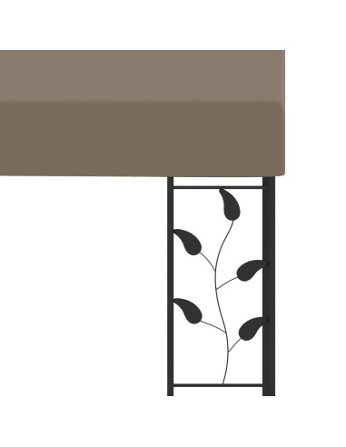 Gazebo a Parete 6x3x2,5 m Talpa