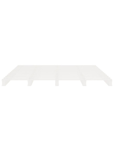 Giroletto Bianco 135x190 cm Legno Massello Pino Double