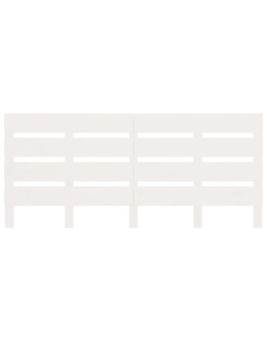 Giroletto Bianco 135x190 cm Legno Massello Pino Double