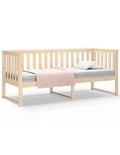 Dormeuse 75x190 cm in Legno Massello di Pino