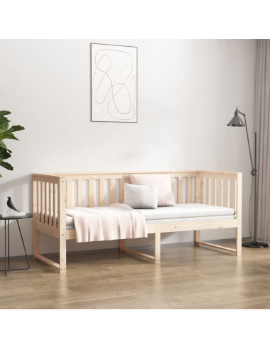 Dormeuse 75x190 cm in Legno Massello di Pino