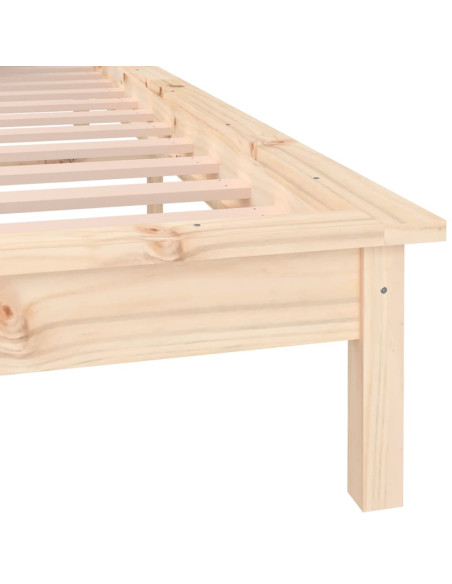 Giroletto con LED 140x200 cm in Legno Massello