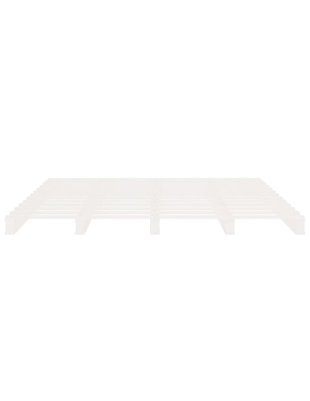 Giroletto Bianco 140x190 cm in Legno Massello di Pino