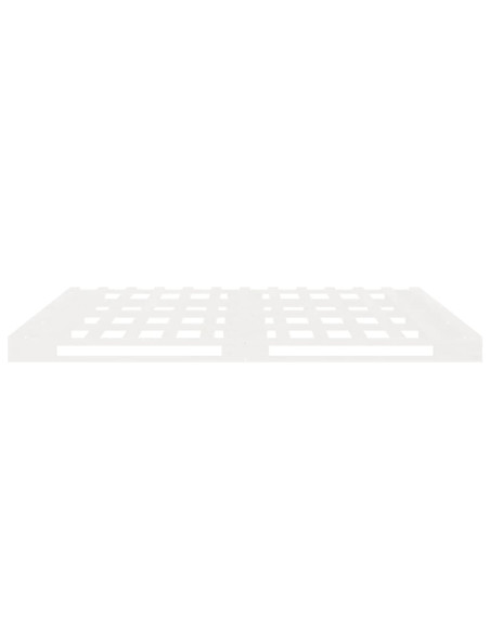 Giroletto Bianco 140x190 cm in Legno Massello di Pino