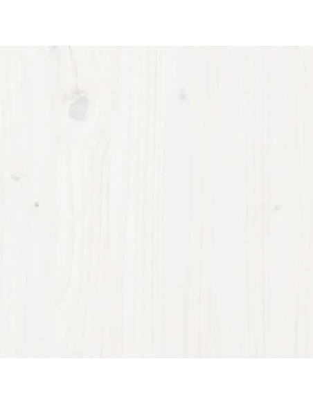 Giroletto Bianco 140x190 cm in Legno Massello di Pino