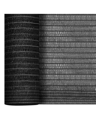 Rete per Privacy Antracite 1,2x10 m in HDPE 150 g/m²