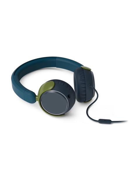 Philips TAK2000CT/00 cuffia e auricolare Cuffie Cablato A Padiglione Musica e Chiamate USB tipo-C Blu, Verde, Grigio