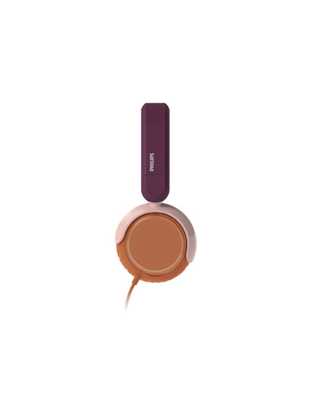 Philips TAK2000MP/00 cuffia e auricolare Cuffie Cablato A Padiglione Musica e Chiamate USB tipo-C Arancione, Viola, Rosa