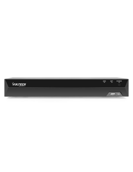 Vultech Security Network Video Recorder 8 Canali PoE – 8MP – H.265+