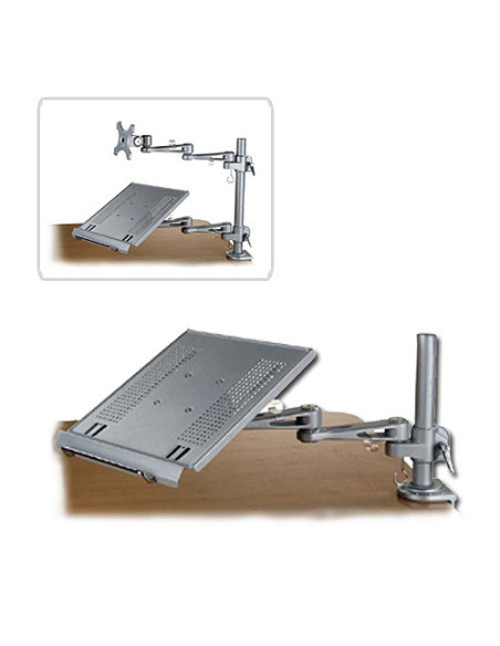 Lindy 40699 supporto per laptop Argento