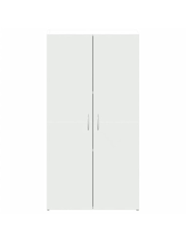 Schedario Bianco 60x32x115 cm in Legno Multistrato