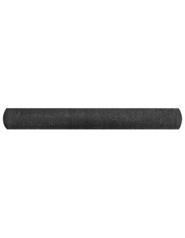 Rete per Privacy Nera 1,2x25 m in HDPE 195 g/m²