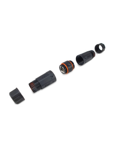 Equip 221162 adattatore per inversione del genere dei cavi RJ-45 Nero, Arancione