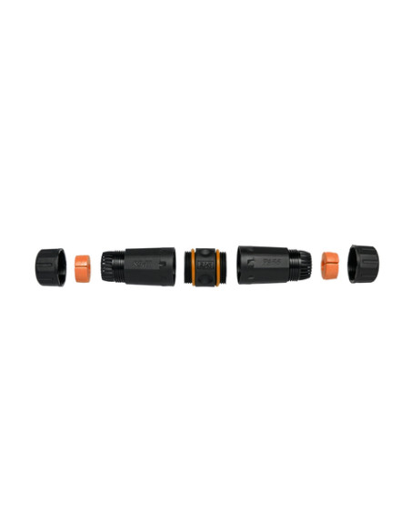 Equip 221162 adattatore per inversione del genere dei cavi RJ-45 Nero, Arancione