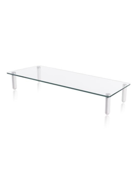 GLASS DESKTOP MONITOR STAND