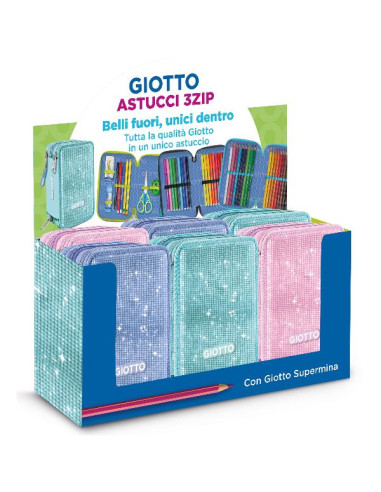 ESP6 ASTUCCI 3 ZIP CRYSTAL