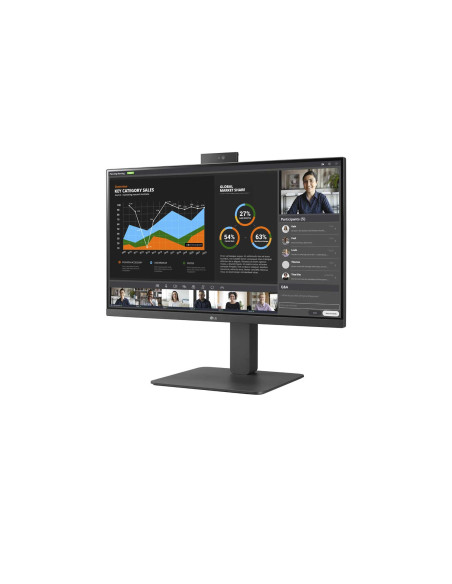 LG 24BR750C-C Monitor PC 60,5 cm (23.8") 1920 x 1080 Pixel Full HD LED Grigio