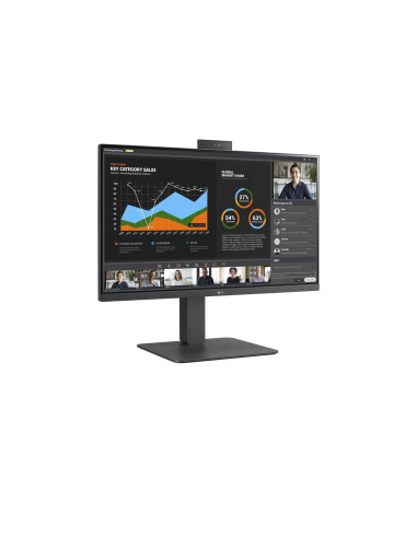 LG 24BR750C-C Monitor PC 60,5 cm (23.8") 1920 x 1080 Pixel Full HD LED Grigio