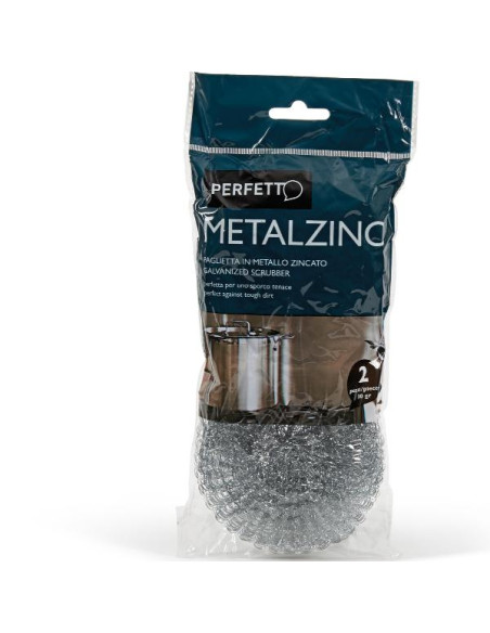 SPUGNA ZINCATA  METALZINC  2PZ GR30